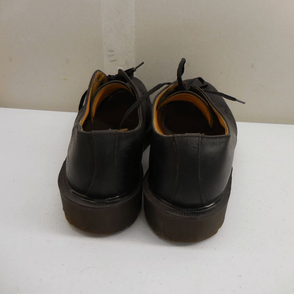 Vintage Dr. Martens Mens Black Original Made In England Oxford Shoes Size 8 90s - Picture 8 of 13